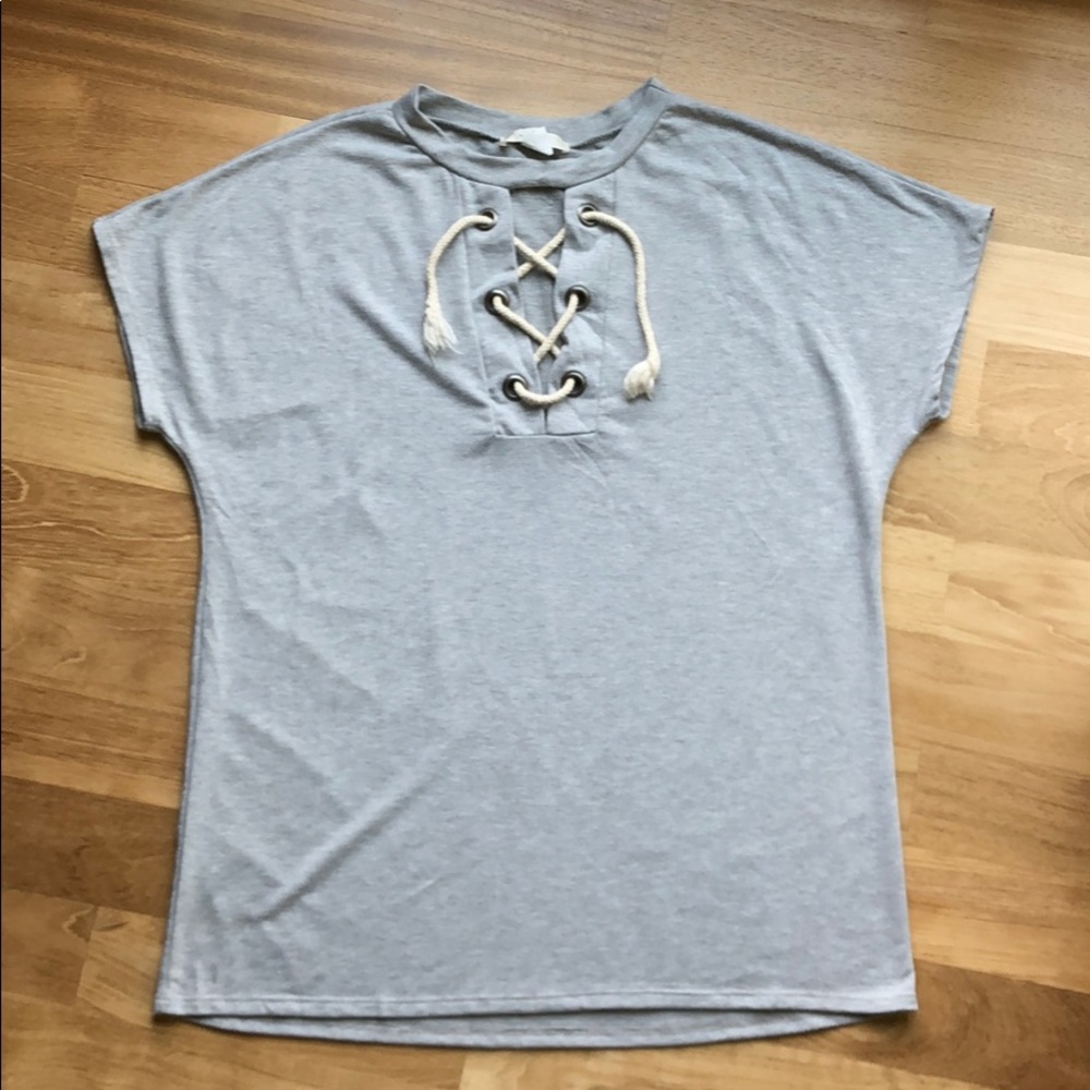 Grey Nautical T-Shirt